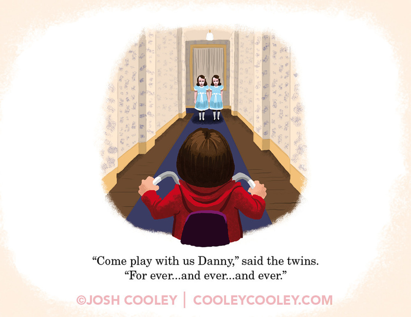 Illustration for article titled Pixar artist turns R-rated movies into awesome kids book illustrations